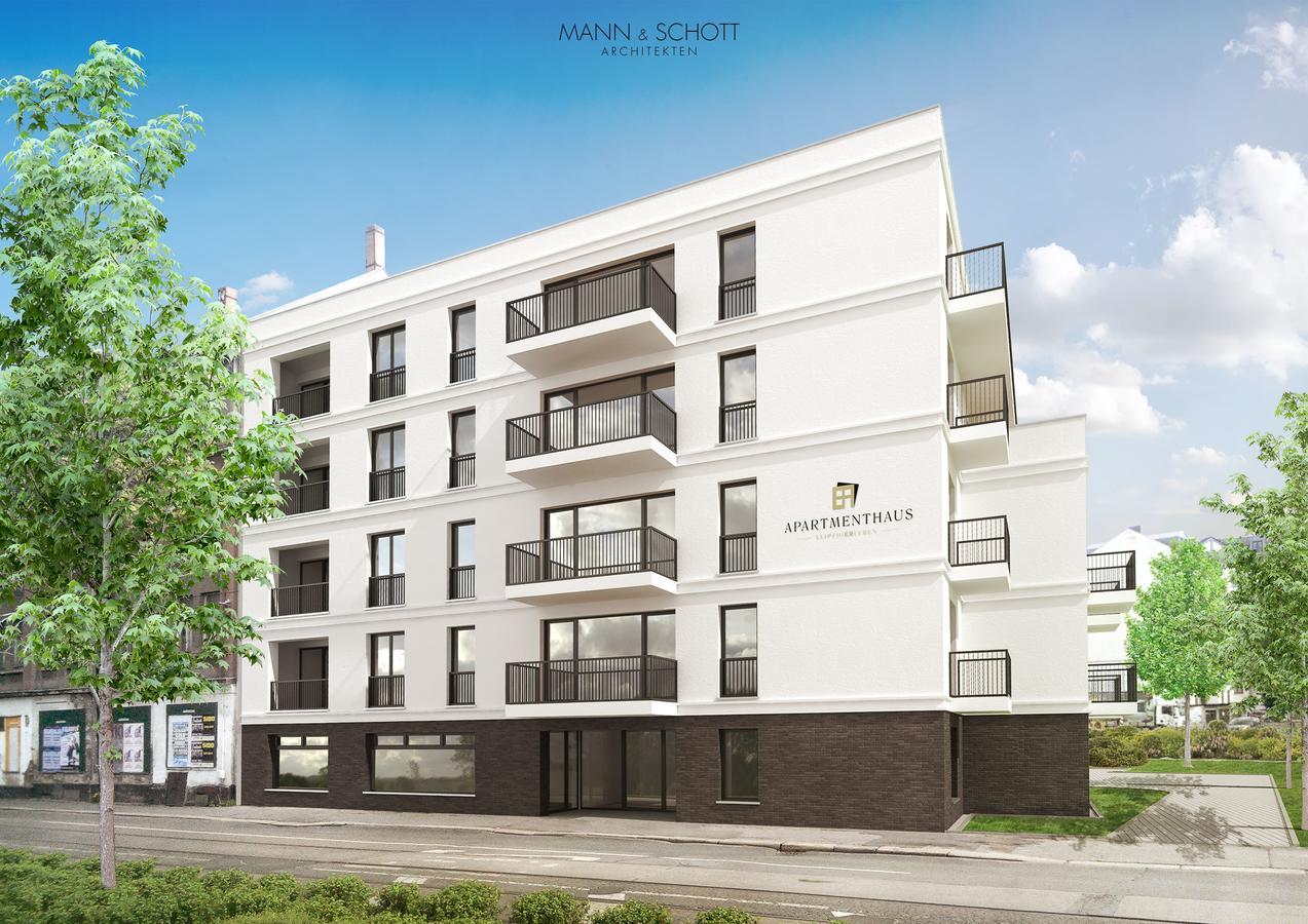 Leipzig Apartmenthaus Exterior foto